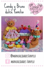 Manualidades Fanylu - Candy y Bruno dulce familia - Portuguese - Free