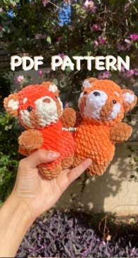 Yuvals Crochet - Yuval Zabri - Red Panda