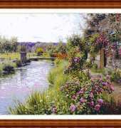 Classic Cross Stitch SC139 - Flowers in Bloom