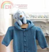 Bernat Handicrafter-Knit Hoodie-Free