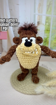 Zheltova toys / Alice Shop Toys - Tasmanian Devil - English