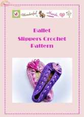 Wonderful hands- Maria Manuel- Ballet Slippers Crochet Pattern