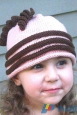 Natalia Blank - Fun Twirls Hat
