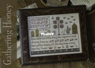 Plum Street Samplers - Gathering Honey by Paulette Stewart