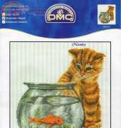 DMC BK 669 Cat and Goldfish