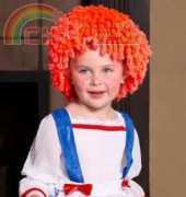 Red Heart - Diane McKee - LW3759 - Rag Doll Wig - Free