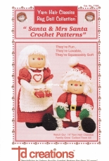 TD Creations - 7180 - Santa And Mrs Santa