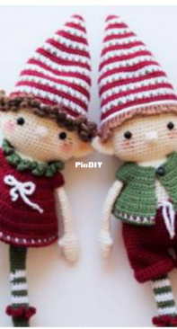 RNata - Natalia Ruzanova - Christmas Elves - Elfos de Natal - Portuguese - Translated
