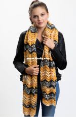 Premier Yarn Design Team - Ripple Shawl - Free