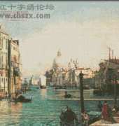 Artecy Cross Stitch-Der Canale Grande Venedig