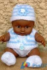Layette baby blue