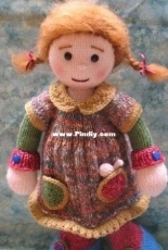 Seven Rainbows-MagdaLaine-Caitlin doll