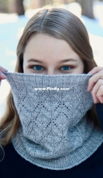 Crystal Sky Cowl by Sarah Sundermeyer