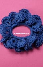 Lincraft - A683 Crochet Scrunchie Scalloped - Free