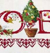Passione Ricamo DL39 Collage de Noel