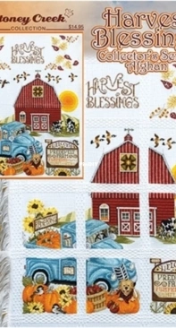 Stoney Creek Collection Book 536 Harvest Blessings Collectors Series Afghan XSD