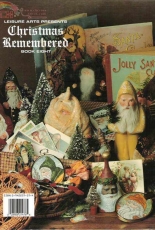 "Leisure Arts Book 8 Down Santa Claus Lane Christmas Remembered
