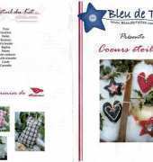 Bleu de toiles-Coeurs
