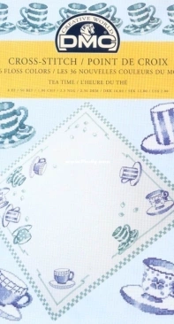 DMC 127131-22 - Tea Time Table Cloth XSD