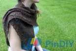 Wandering the Moor Shawl by Celeste Glassel /Nebula Designs