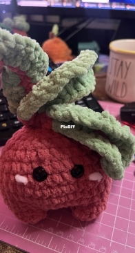 Radish by CrochetByBT