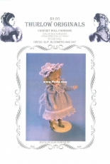 TCD341 Doris Thurlow - Dress, Slip, Bloomers and Hat