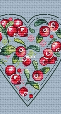 The Heart With Berries by Nadezhda Nagornaya