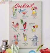 Cocktail Hour by Maria Diaz from Cross Stitcher 274 XSD