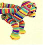 Creative Home Arts Club-Rainbow Bunny by Deb Richey