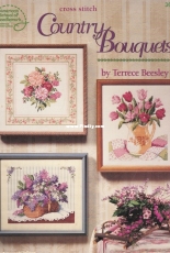American School of Needlework ASN 3680 Country Bouquets