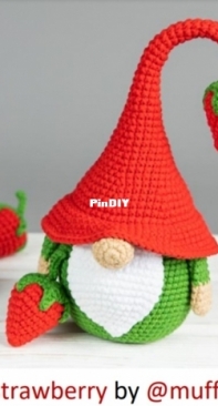 Mufficorn - Olga Chemerys - Gnome with Strawberry