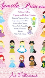 As Feltreiras - Moldes Princesas - Portuguese