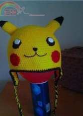 Goldy Style knit and crochet  - Zlata Tomikj - Pikachu Hat With Earflaps - Free
