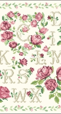 LAlfabeto delle Rose - Appassionate di Punto Croce N°3-2012 XSD + PCS