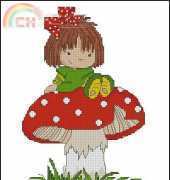 Tani211 - Girl on a Mushroom