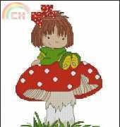 Tani211 - Girl on a Mushroom