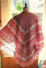 The Cora Shawl by Sharon Miller