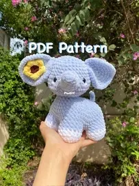 Yuvals Crochet - Yuval  Zabri - Elephant