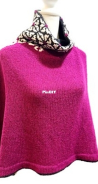 Petal Poncho by Marci Marra - Free