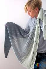 Gryer Shawl by Isabell Kraemer - French, German, Italian