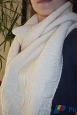Creamy Scarf by Kayrine -English,French-Free