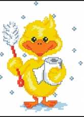Vervaco 44.216 DRESSING DUCK 1 pcs