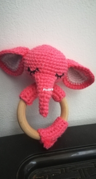 Rattle Pink Elephant