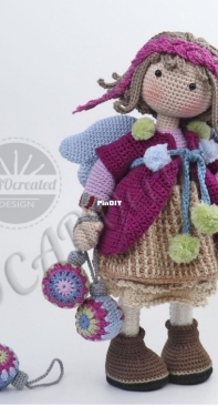 CAROcreated Design - Carola Herbst - Doll Lumi - Muñeca Lumi - Spanish