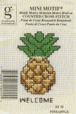 Graphworks International Mini Motif AY 15 - Pineapple