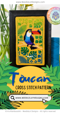 Needlelot Designs - Toucan by Iris Kleinbussink