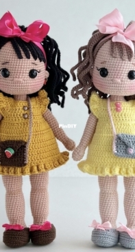 CrochetFriendsToys - Favorite Toys by Elena - Elena Bondarenko - Monica