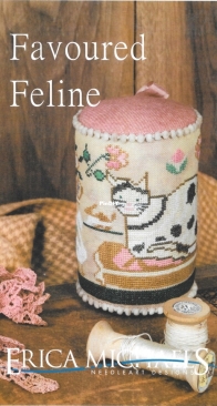 Erica Michaels Needleart Designs - Favoured Feline
