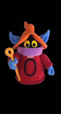 Caco Amigurumi - Juliana Sanches - Orko Gorpo - Portuguese