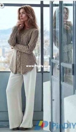 Oydis Sweater by Linda Marveng - English